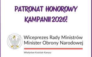 Patronat Honorowy Ministerstwa Zdrowia!